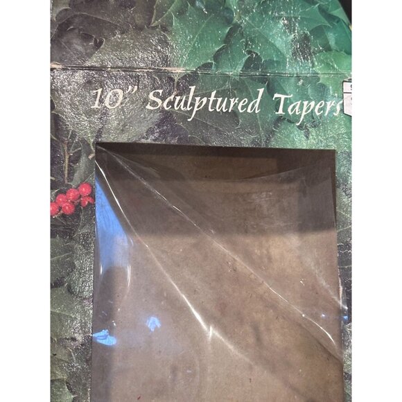 Robert Alan Santa Claus Candle Sticks 10"Set Christmas Taper Orginal Box Vtg 90s - Picture 7 of 9